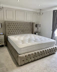 Zeus Wings Wingback Bed | Bed Universe