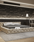 Ivy Park Lane Ambassador Chesterfield Bed with Optional Ottoman option