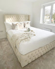 Zeus Wings Wingback Bed | Bed Universe