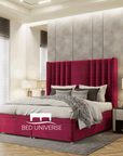 Sandy Winged Divan Ottoman Storage Bed