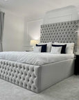Florence Chesterfield Fabric Upholstered Bed | Bed Universe