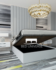 Lisbon Bed Frame with Optional Ottoman Storage