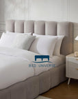 Cheshire Boucle Optional Ottoman Storage Bed