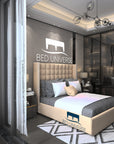 Alonzo Winged Bed Frame