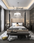 Alonzo Winged Bed Frame