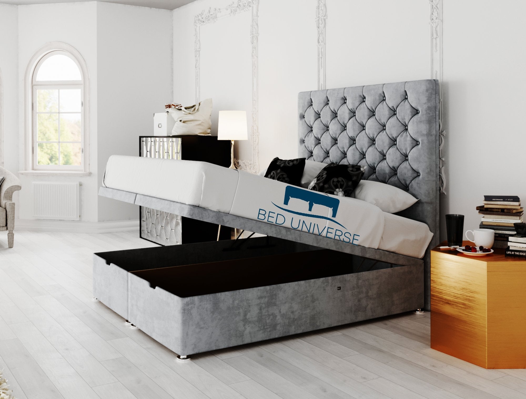 Kamila Ottoman Storage Bed