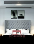 Maya Winged Divan Ottoman Storage Bed - Bed Universe