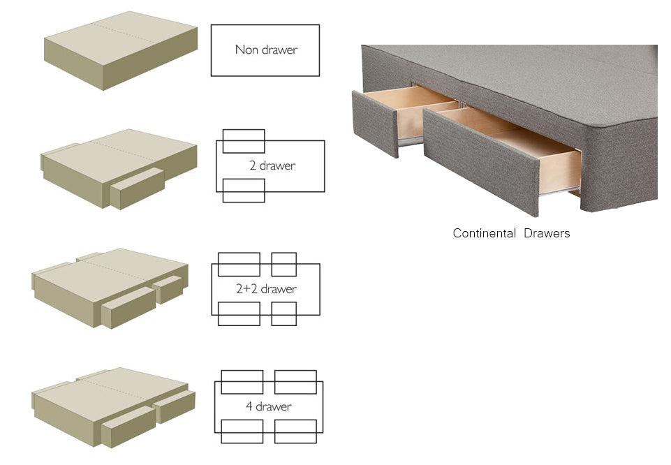 Francisco Storage Divan Bed