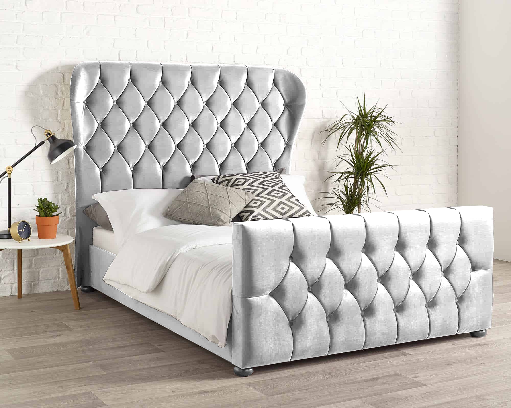 Sevina Winged Designer End Bed