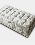 Cuba Crushed Velvet Ottoman Box