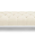 Colorado Soft Grey Naple Chesterfield Sleigh Scroll Bed Frame