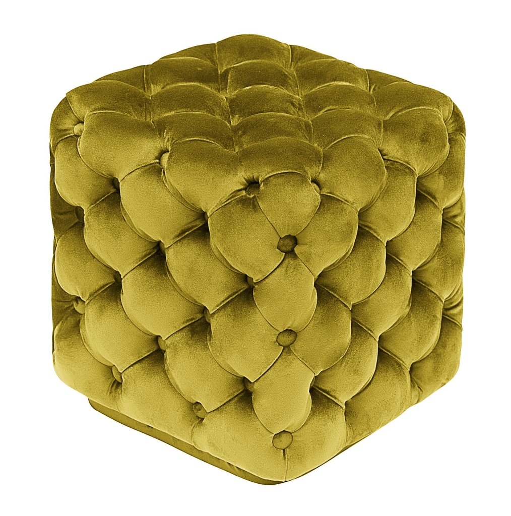 Rylai Square Tufted Pouffe Footstool
