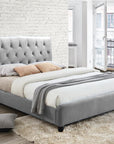 Chesterfield Nina Sleigh Bed Frame - Bed Universe